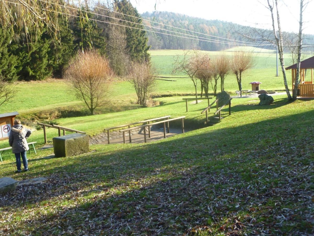 Вилла Blockhaus Mit Wlan Bayern Stamsried Экстерьер фото